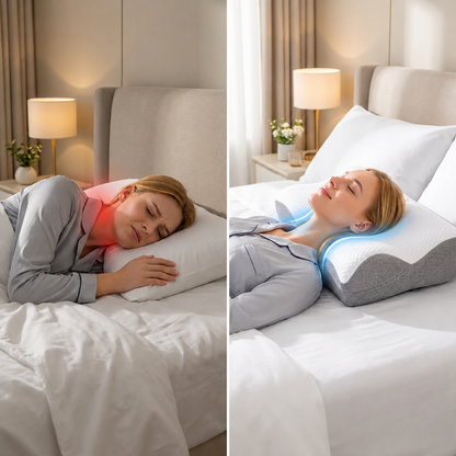 OrthoRest™ Ergonomic Neck & Shoulder Pillow