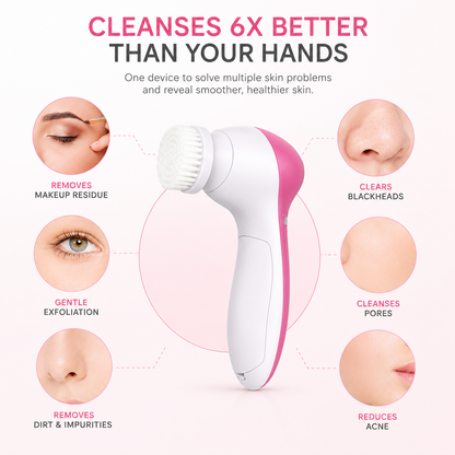 PureGlow™ 5-in-1 Facial Brush