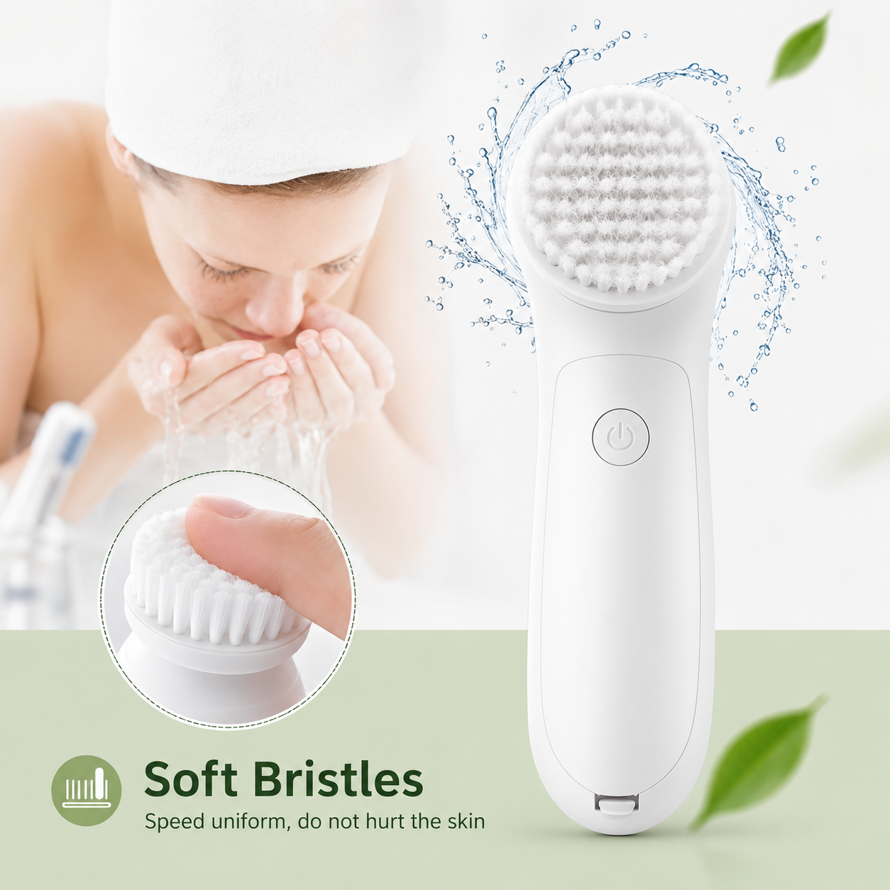 PureGlow™ 5-in-1 Facial Brush