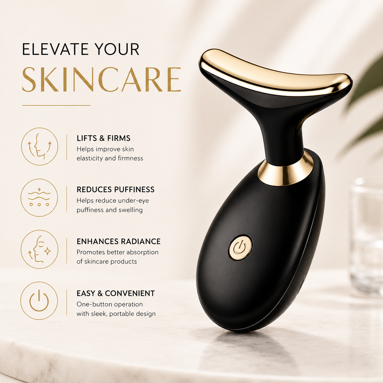 PureGlow™ 5-in-1 Facial Brush